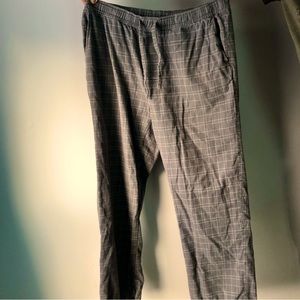 Gray Eddie Bauer flannel PJ bottoms